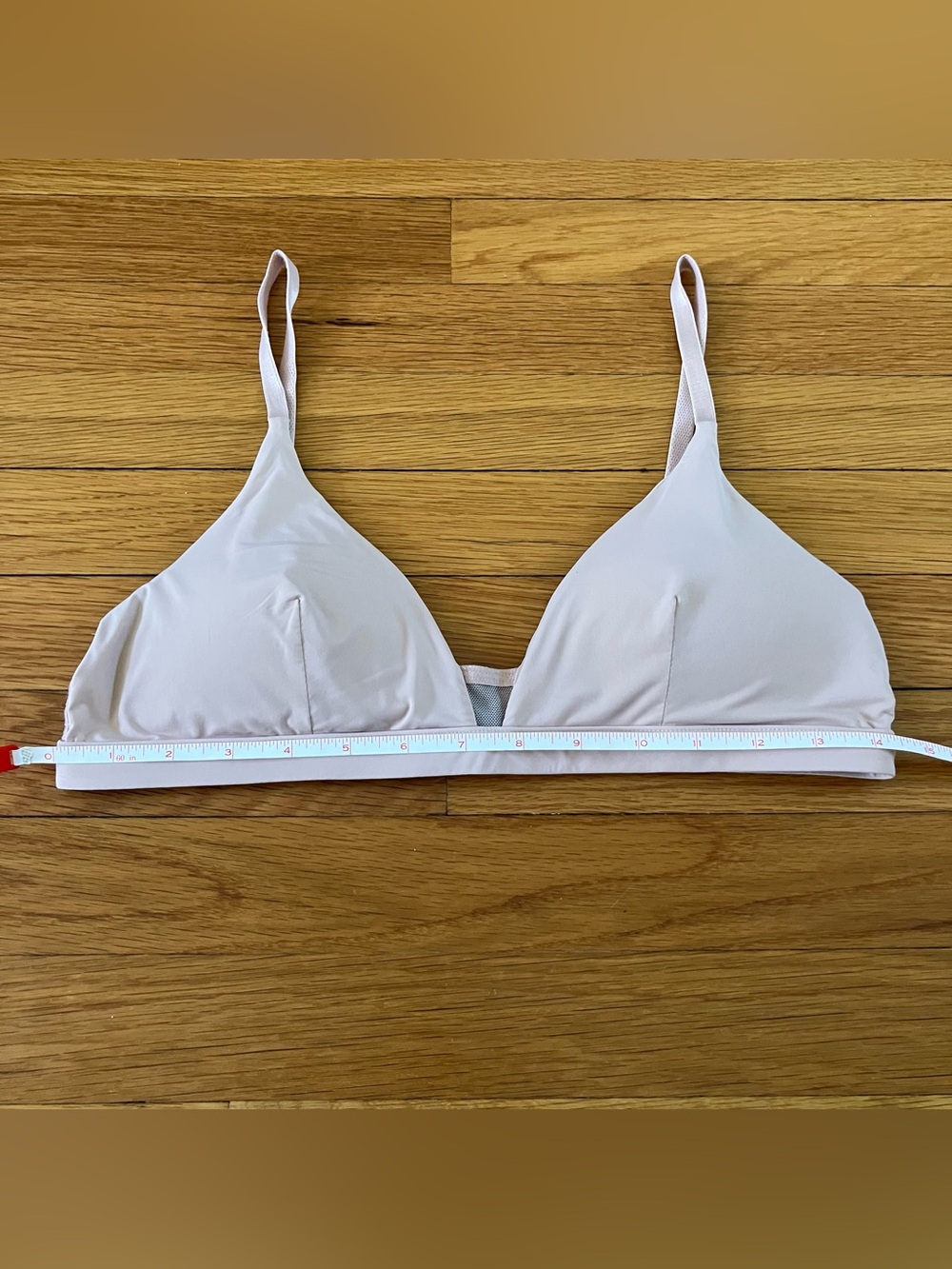 Pepper Ecru Cream Soft Comfortable Smooth Limitless Wirefree Scoop Bra Large - Picture 3 of 10